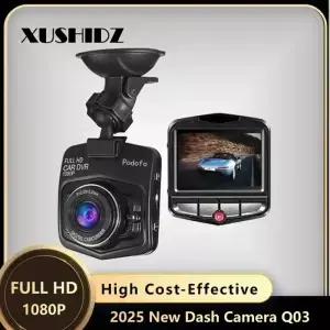 XUSHIDZ 2026 신형 HD 1080P 블랙박스 G센서 탑재 차량용 카메라 비디오 DVR 슈퍼 시야 HDR