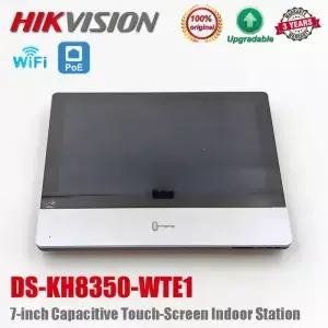 Hikvision DSKH8350WTE1 레드닷 어워드 비디오 인터콤 실내 스테이션 7 인치 터치 스크린 POE 와이파이