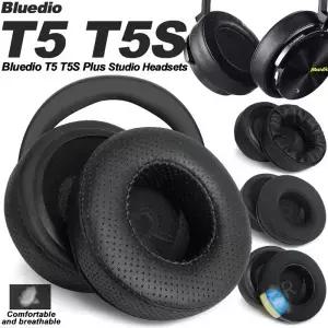 Bluedio T5 T5S Plus 이어폰 패드 교체용 천 메모리 커버 스폰지 소프트 단백질