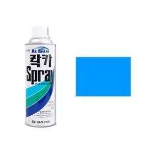 [셀러에이드]스프레이페인트 진청색 스프레이 락카 일신락카 420ml 자전거도색