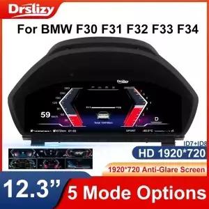 BMW F30/F31 GTF34 F32/F33/F36 3/4 시리즈 속도계용 새로운 UI 클러스터 대시보드 디지털 계기판 LCD