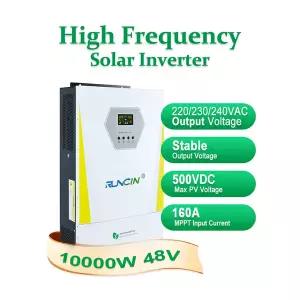 올인원 MPPT 태양광 충전 컨트롤러 와이파이 모듈 10KW 하이브리드 인버터 48V DC에서 100  240VAC