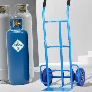 운반용 lpg 가스통 운반기 핸들카 가스통 카트 무소음 바퀴형