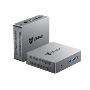 BMAX 미니 PC 컴퓨터 인텔 N4500 비즈니스 홈 /RJ45 SSD 2.8GHZ) 사무실 4K DDR4 /WI-FI 듀얼 5 PRO용 이더넷 데스크탑 B3 8GB 디스플레이 BT5.0 HDMI 프로세서(터보 256GB USB3.0 마운트