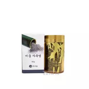 비움메디칼 자죽염 60g 비움소금 자핵 죽염+마스크팩