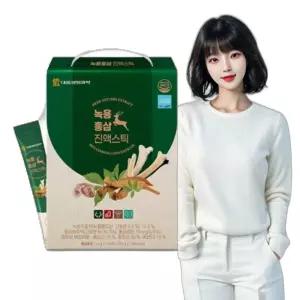 녹용 홍삼 진액스틱 70mg/g 100포 친척선물 홍삼선물 부모님건강선물