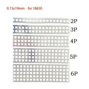 니켈 도금 스트립 1KG/18650리튬 배터리 2P/3P/4P/5P/6P 구멍 거리 19mm 두께 0.15/0.12mm 벨트 용접