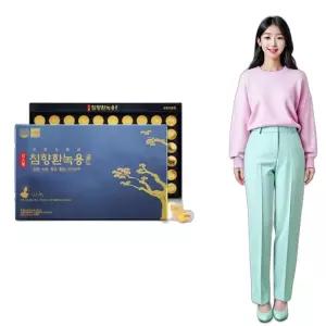 침향 녹용 홍삼 황금 차가버섯 3.75g 60환 2개월 칠순 부모님선물