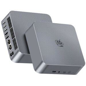 BEELINK EQI12 미니 PC, 인텔 코어 500GB /12T, 스크린 4.0X4 내장 SSD가 (10C 듀얼 2280 4.4GHZ), RAM /4K DDR4 /BT5.4 디스플레이 최대 있는 LAN PSU I3-1220P 16GB /듀얼 /WIFI6 컴퓨터, PCLE M.2