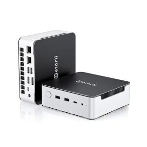 GETORLI 미니 PC, AMD 라이젠 7 PCIE 생산성을 컴퓨터, H 32GB LAN, 1TB 쿼드 디스플레이 오피스 WIFI DDR5 듀얼 /게임 2.5G SSD 위한 6 /디자인 마이크로 4.9GHZ), 및 홈 4K 4.0 255(최대 데스크탑
