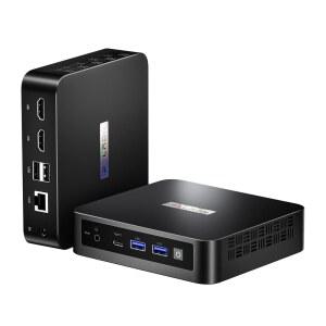 PELADN 미니 PC, 트윈 레이크 N150(업그레이드 홈 /60HZ /듀얼 디스플레이 TYPE-C 컴퓨터 DDR4 데스크탑 WIFI5 컴퓨터, N100), 트리플 SSD, HD, 16GB /BT4.2 /512GB 4K 비즈니스용 USB3.2