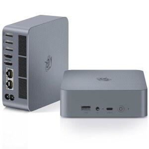 BEELINK EQR5 미니 PC, AMD RYZEN WI-FI 디스플레이, 500GB 6, 4.3GHZ), 5.2 USB3.2, 최대 5 M.2 /12T, (6C 4K 2280 듀얼 1000MBPS BT 컴퓨터 5625U SSD, RAM 16GB DDR4 LAN,