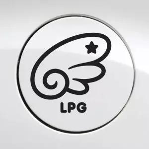 주유구 스티커 LPG 천사날개 자동차 차량 꾸미기 차량용 데칼