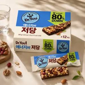 닥터유 에너지바 저당50g 12개X2