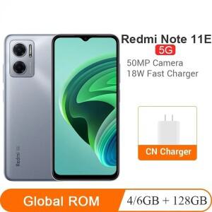 레드미 노트 11E 스마트폰 글로벌 롬, 5000mAh 18W 충전 치수 700, 50MP 카메라, 90Hz 디스플레이, 4GB, 5