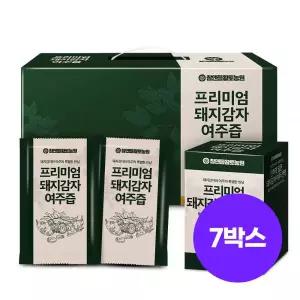 참앤들황토농원 돼지감자 여주즙 국내산 건강 음료 선물 30포 7개
