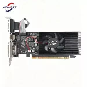 KONALET GT730 2GB DDR3 64비트 그래픽 카드 PCI Express x16 데스크탑 컴퓨터 사무용 PC용 HDMI VGA DVI