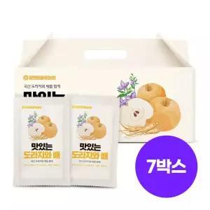 참앤들황토농원 맛있는 도라지와 배즙 아기 성인 100ml 30포 7개