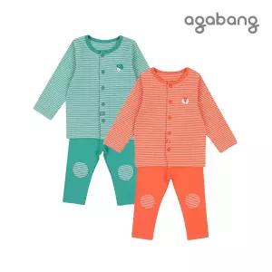 [보리보리/아가방]머스오픈내의(GREEN,ORANGE)_01Q517603