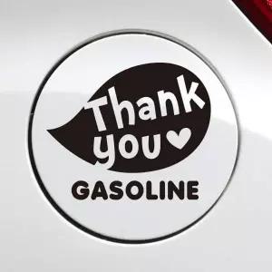 Thank you GASOLINE 주유구 스티커 차량용스티커 자동차