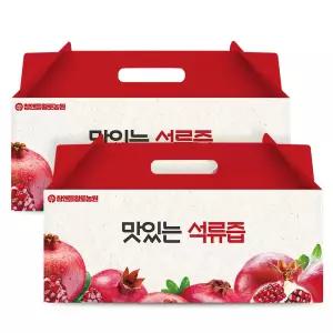 참앤들황토농원 맛있는 석류즙 온가족 음료 70ml 30포 2개