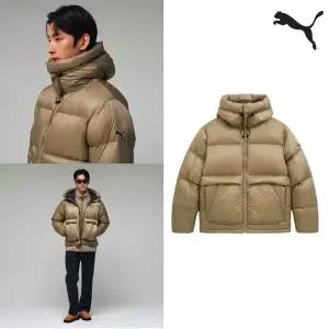 [푸마]택가329 000 남성 패딩 후드 덕 다운 자켓 529479 01 1123506479