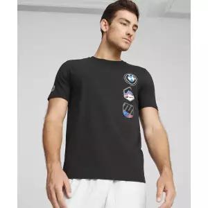 [푸마]BMW MMS 개러지 크루 그래픽 반소매 티셔츠 블랙 625575 01 3956479