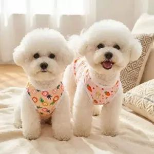 반려동물 강아지 고양이 여름 민소매 티셔츠 쿨링 애견 의류 옷
