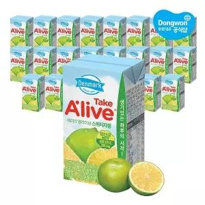 [동원] 덴마크 테이크 얼라이브 스위티자몽 120ml x 24개 (1box)