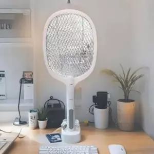 ( )LED 모기 유인 전기 모기채 파리채 해충 킬러