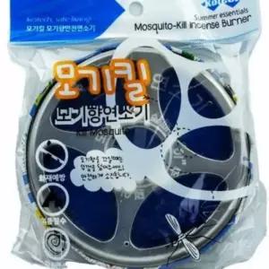 ( )모기향 연소기 케이스 거치대 안전 보관통 3개입 야외해충방지보관