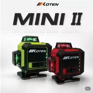 코텐 2026년 신제품 레이저레벨기 MINI 2 코어강화버전 4D 레드20배 그린8배 메모리기능 탑재