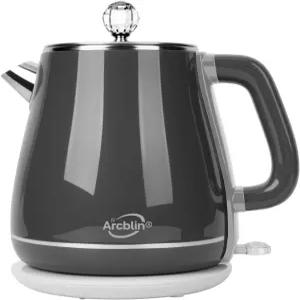레트로 전기 주전자 1.8L 끓는 물을 위한 올 스테인리스 온수 BPA 프리 티 1350W 고속 끓이기 자동 차단 및