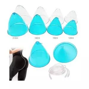 210/180/150/120ml 진공 흡입 컵 유방 확대 엉덩이 팅 강화제 컵핑 펌프 마사지 기계 부품 Y 호스