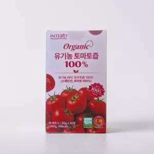 인테로 토마토즙 100% NFC 스틱 14포 1박스