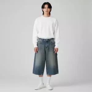 [하프클럽/]SD-260307 듀사크 데님 버뮤다 카펜더 5부 7부