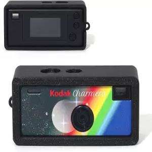 KODAK CHAMERA 키체인 디지털 카메라 블라인드 박스 싱글 WOGOZAN 보호 케이스 코닥 1987 하드 없음 - 블랙