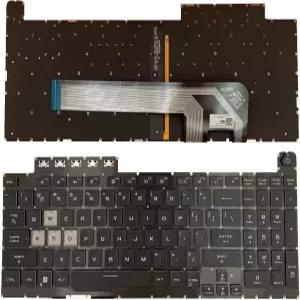 ASUS TUF 게이밍을 위한 노트북 교체용 미국 레이아웃 RGB 컬러 백라이트 키보드 8 F15 FX506 FA506II F17