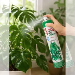 씽씽플러스 전문가용 650ml 식물 잎광택제 잎 윤기·수분증발 억제 관엽식물 관리 스프레이