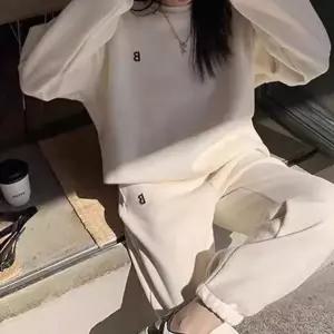 55~66반 당일발송 가을 B라운드 맨투맨 미 여자 조거