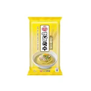 오뚜기 이우 옛날국수강황소면900g