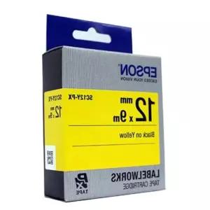 흑문자 3D 도트 기타프린터 라벨프린터리본노랑 EPSON