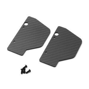 ARRMA Mojave 6S RC 자동차 업그레이드 부품 용 카본 서스펜션 암 머드 더스트 펜더