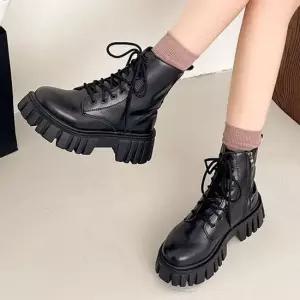 레더 데일리 모던 페미닌 빅사이즈 여성 워커