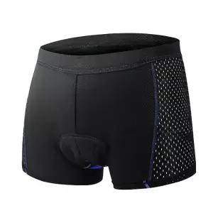 자전거 라이더 3D 블루 쿠션 팬츠-XXL 자전거바지