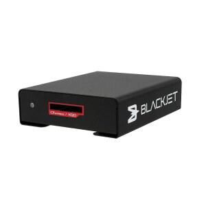 BLACKJET PROFESSIONAL CFEXPRESS 타입 A 및 썬더볼트 워크플로우용 소니, 캐논, 니콘, 3 리더기 고속 / 비디오 프로덕션 알루미늄 USB4 - 미디어 B 카드 사진 구조 인제스트 견고한