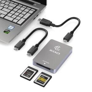 XQD 및 CFEXPRESS 타입 B 카드 카드, 시리즈 10GBPS MARK 카드용 /M 메모리 EXPRESS CF /1400X G 리더기 LEXAR 2933X S USB ONYY 2-IN-1 3.2 리더기,