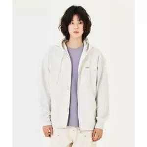 마크곤잘레스 SIGN LOGO WAPPEN OG SWEAT ZIP-UP HOODIE - OATMEAL Z241UZH030035 1036382