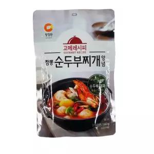 고메짬뽕순두부찌개양념140G/청정원-6개