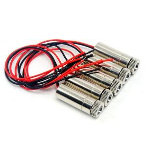 적외선 초점 도트 레이저 다이오드 모듈, 30mW 980nm IR, DC3V-5, 5 개